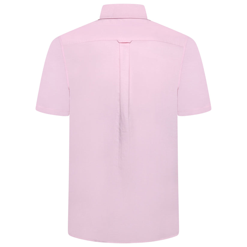 M&S Ultimate Pure Cotton Oxford Shirt Mens Short Sleeve S-4XL - QHA UK