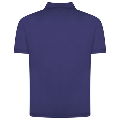 Mens 100% Cotton Polo Shirt Short Sleeve Pique Casual Work Top - QHA UK