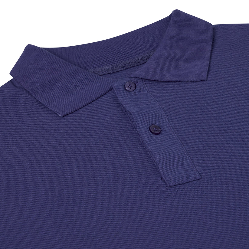 Mens 100% Cotton Polo Shirt Short Sleeve Pique Casual Work Top - QHA UK