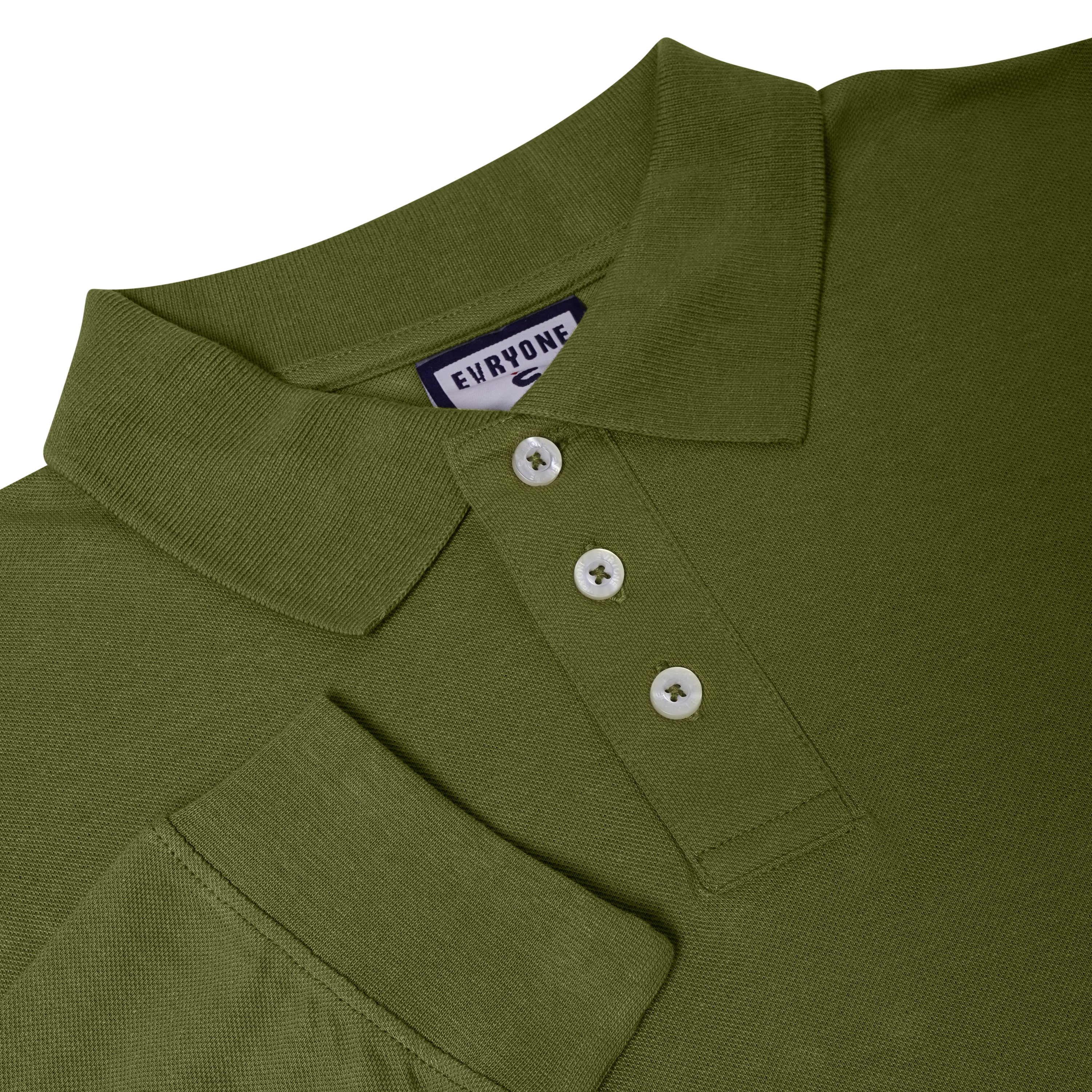Evryone Long Sleeve Polo Shirt