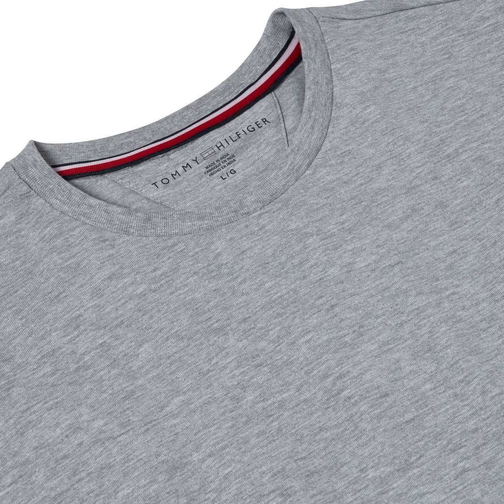 Tommy Hilfiger Mens Embroidered Logo Cotton Crew Neck T-Shirt S-2XL - QHA UK