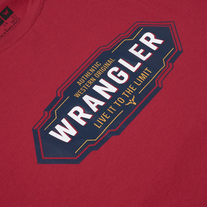 Wrangler Men's Live It To The Limit Cotton Stretch T-Shirt 6 Colours S–2XL