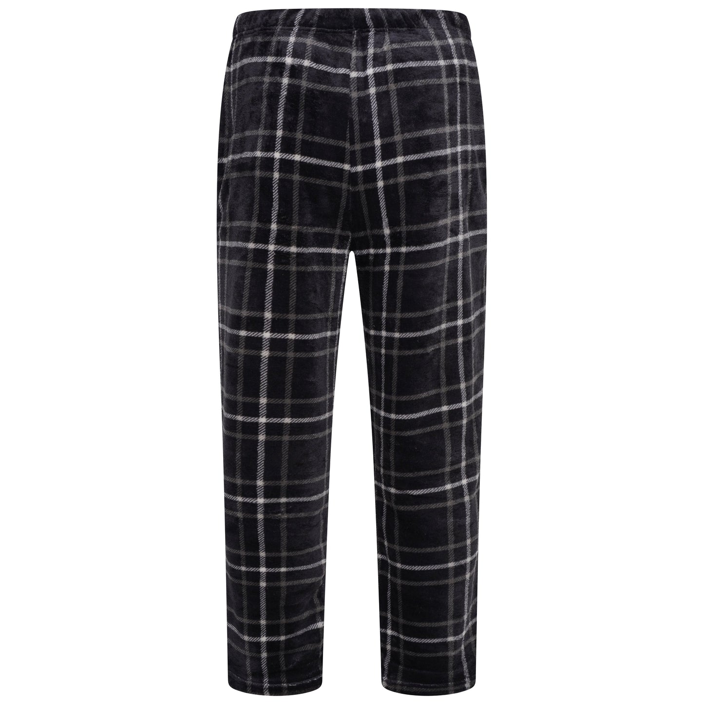 Mens Plush Fleece Lounge Set Pyjama Tracksuit Soft Warm Loungewear - QHA UK