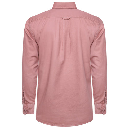 TL London Mens 100% Cotton Shirt Long Sleeve Button Down Smart Casual Regular Fit - QHA UK