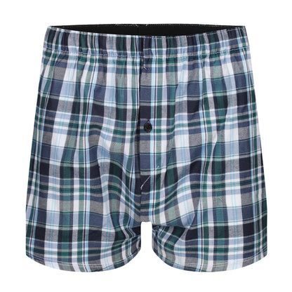 Payden Mens 3 Pack Check Boxer Shorts Cotton Rich Underwear S-2XL - QHA UK