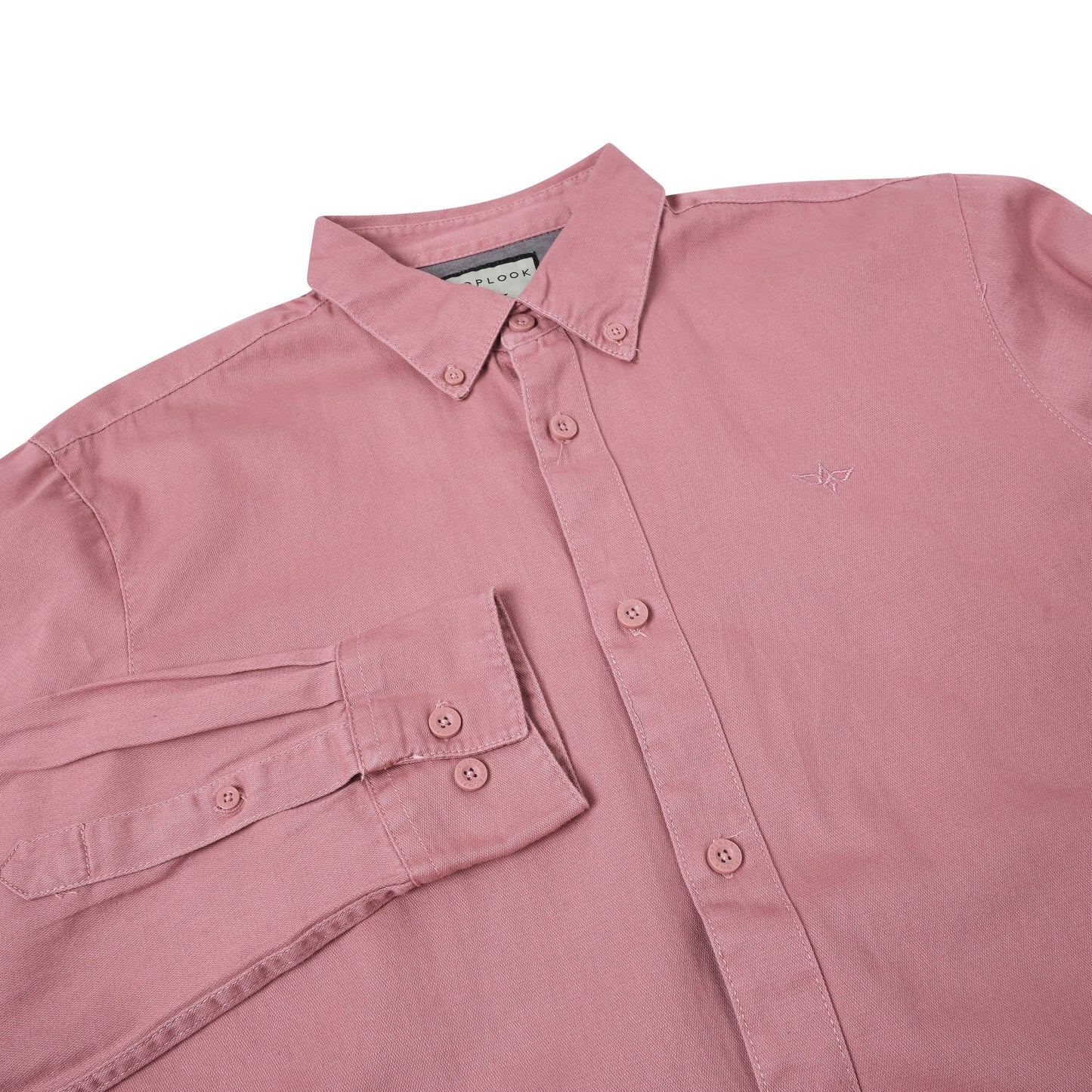 TL London Mens 100% Cotton Shirt Long Sleeve Button Down Smart Casual Regular Fit - QHA UK