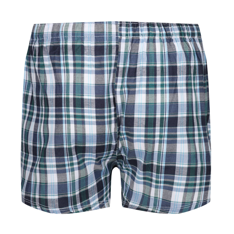 Payden Mens 3 Pack Check Boxer Shorts Cotton Rich Underwear S-2XL - QHA UK