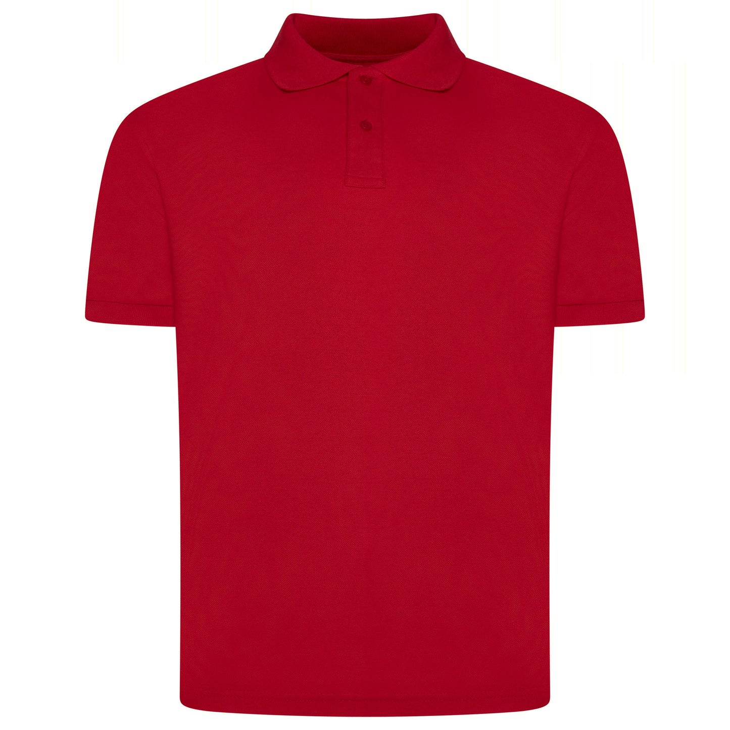 Mens 100% Cotton Polo Shirt Short Sleeve Pique Casual Work Top - QHA UK