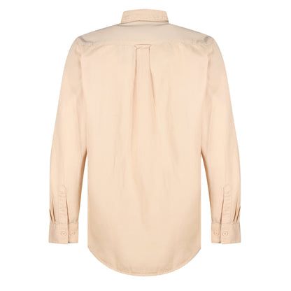 TL London Mens Cotton Button Down Shirt Long Sleeve Smart Casual Work Formal Top - QHA UK