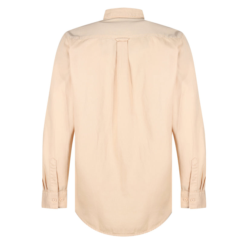 TL London Mens Cotton Button Down Shirt Long Sleeve Smart Casual Work Formal Top - QHA UK
