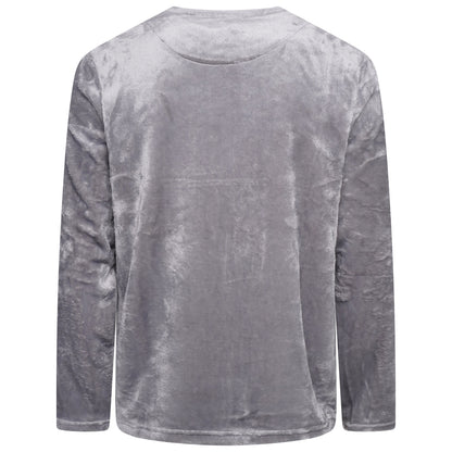 Mens Plush Fleece Lounge Set Pyjama Tracksuit Soft Warm Loungewear - QHA UK