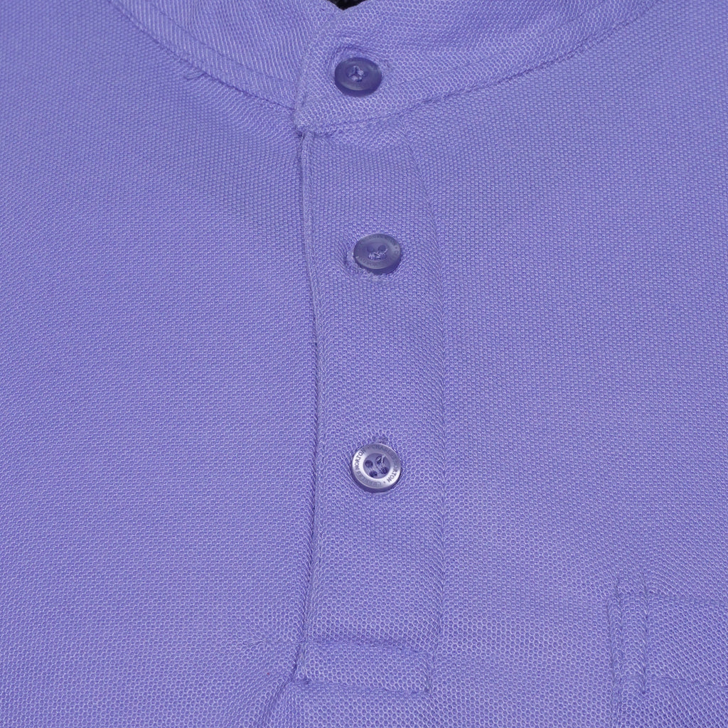 Charles Norton Grandad Collar Polo Shirt