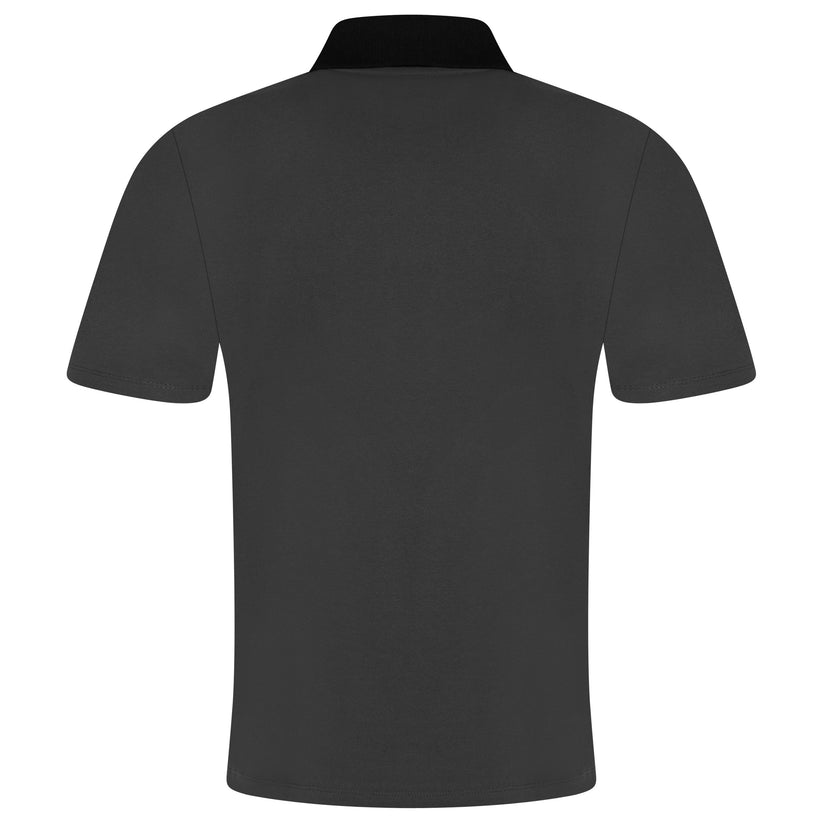 Evryone Mens Cotton Contrast Stripe Polo Shirt Short Sleeve Casual Smart Top - QHA UK