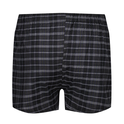 Payden Mens 3 Pack Check Boxer Shorts Cotton Rich Underwear S-2XL - QHA UK