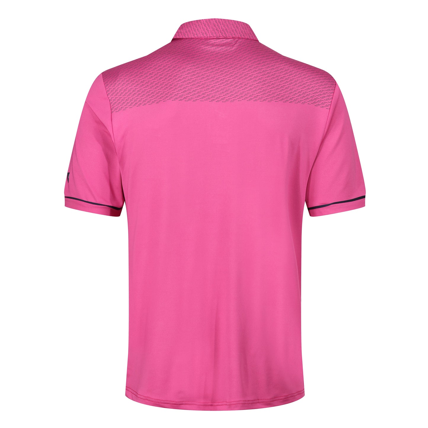 Island Green Golf Polo Shirt Mens Stretch Breathable Dash Print Casual - QHA UK