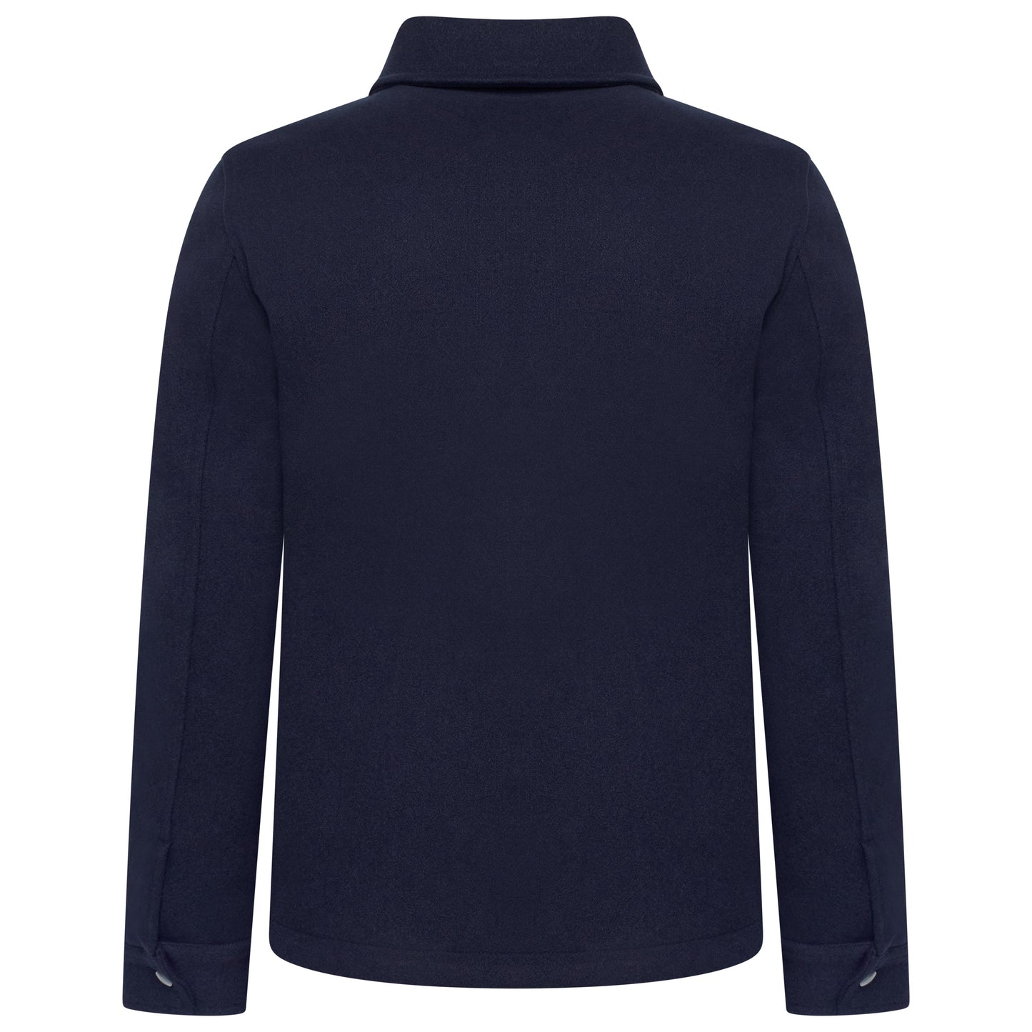 George Mens Brushed Winter Shacket Wool Look Overshirt Jacket Pockets - QHA UK