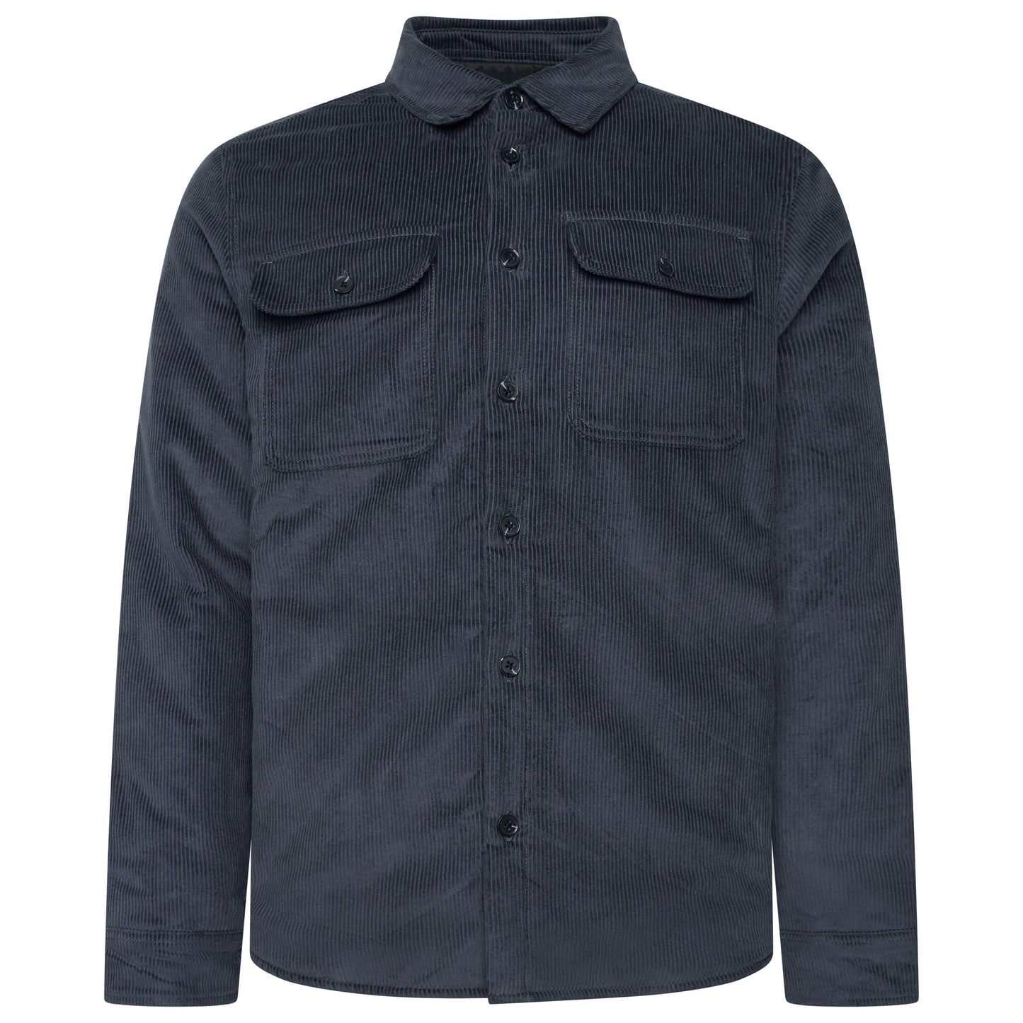 Corduroy Padded Jacket With Pockets - QHA UK