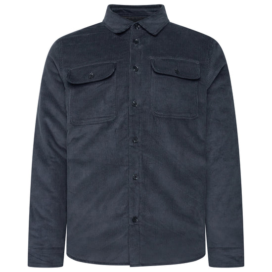 Corduroy Padded Jacket With Pockets - QHA UK