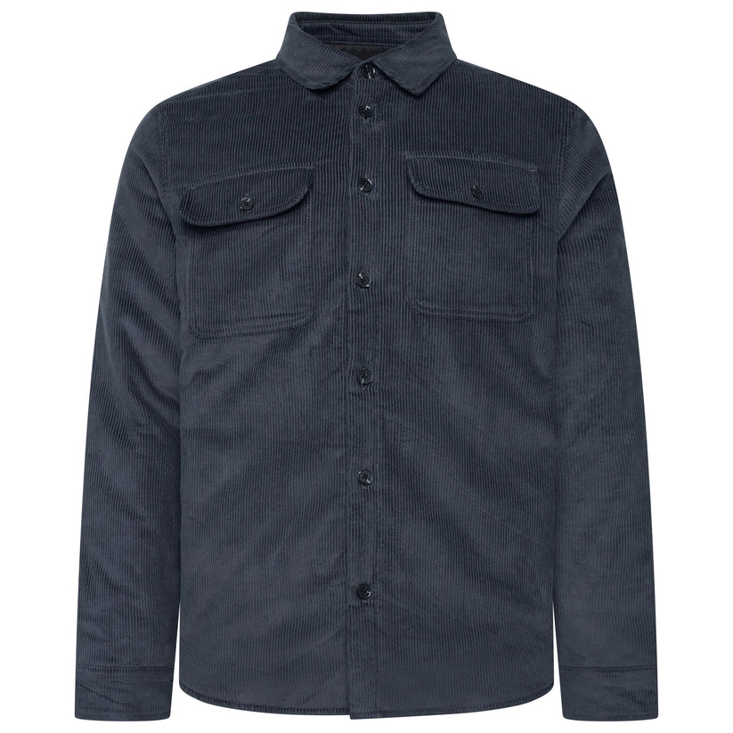 Corduroy Padded Jacket With Pockets - QHA UK