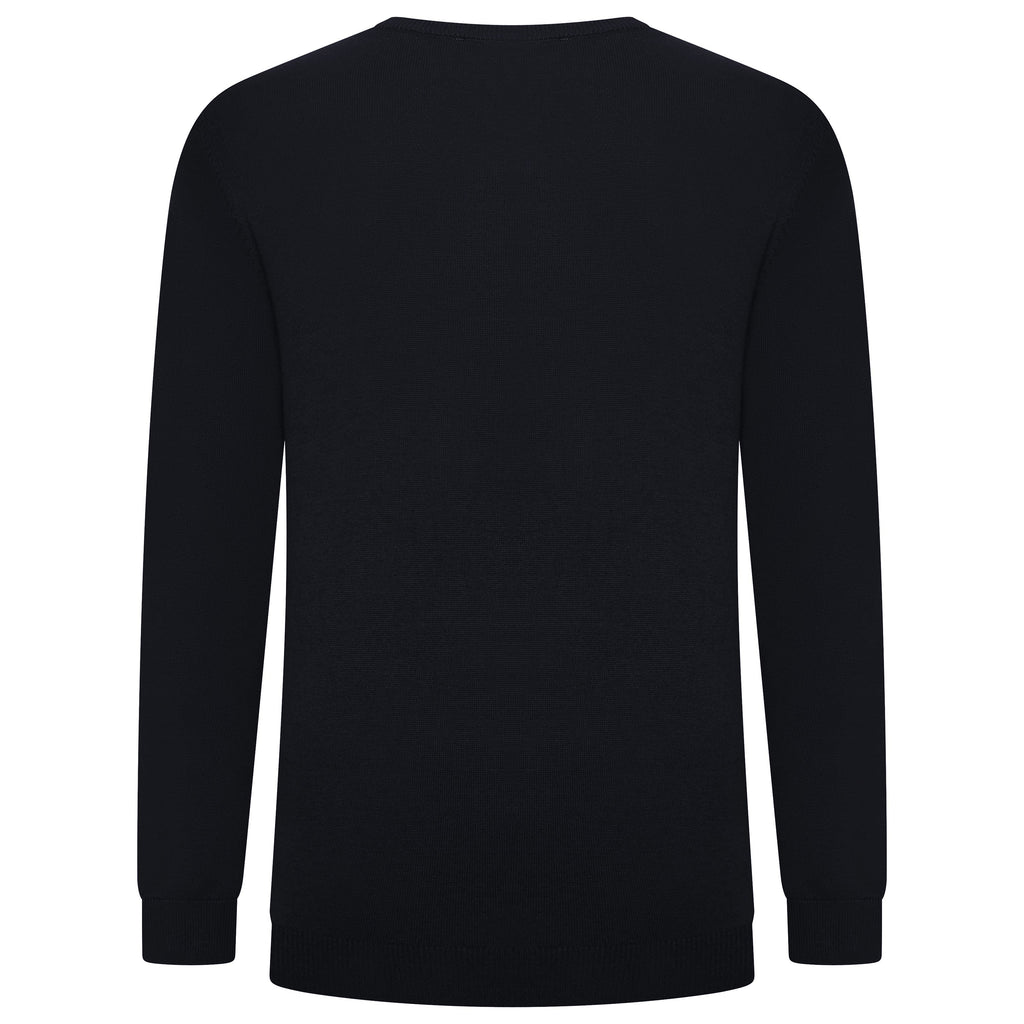 Crew Clothing Mens V Neck Jumper Cotton Knit Sweater Casual Regular Fit