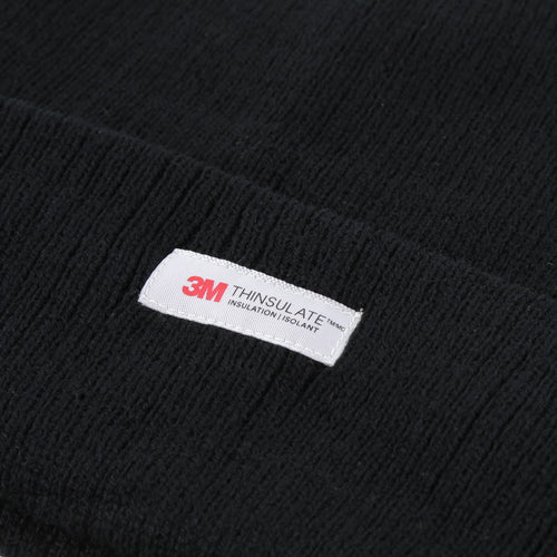 HeatGuard Thinsulate Ribbed Thermal Beanie Hat - QHA UK