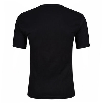 Mens Thermal Short Sleeve T Shirt Warm Base Layer Heat Retention Top - QHA UK