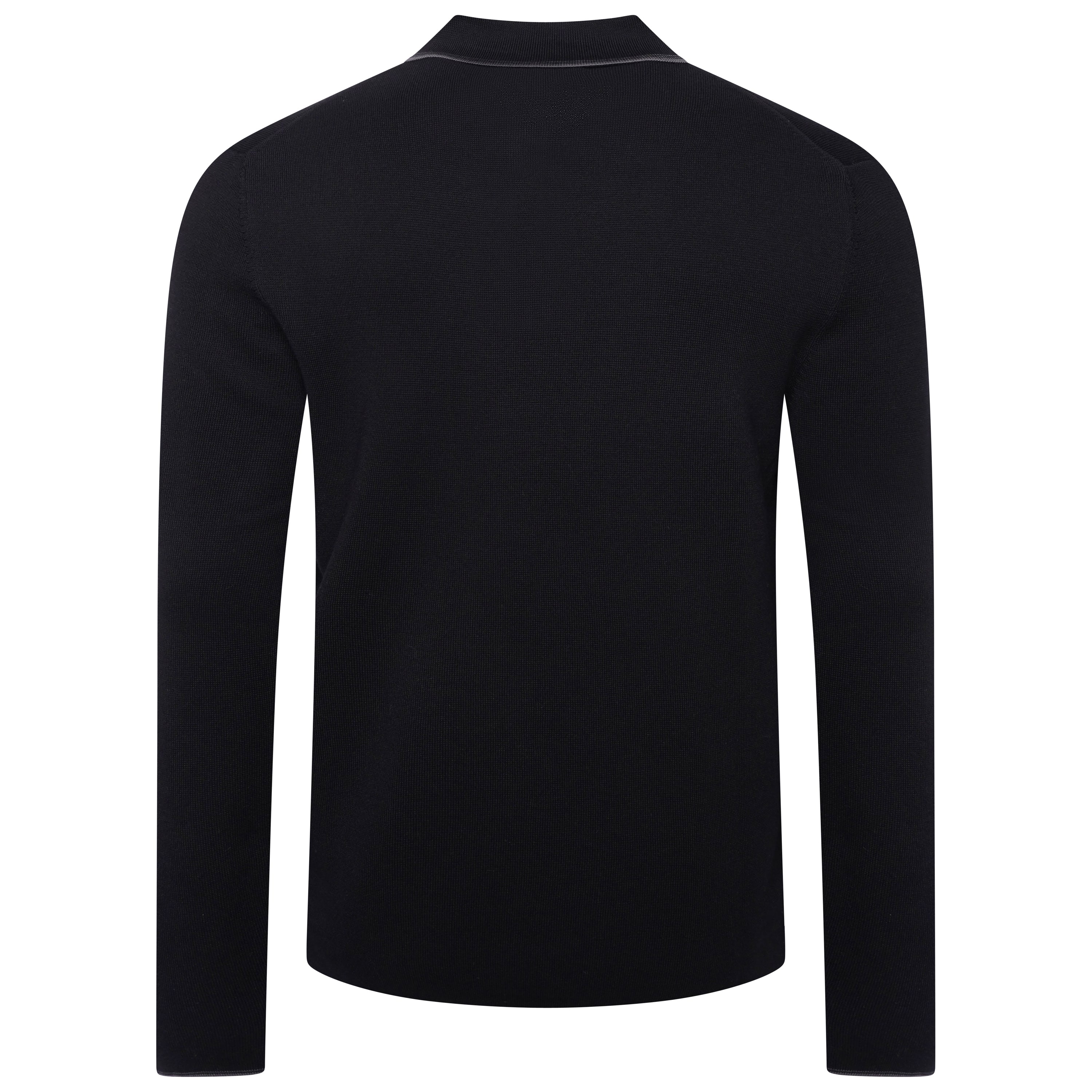 M&S Long Sleeve Cotton Modal Polo Shirt