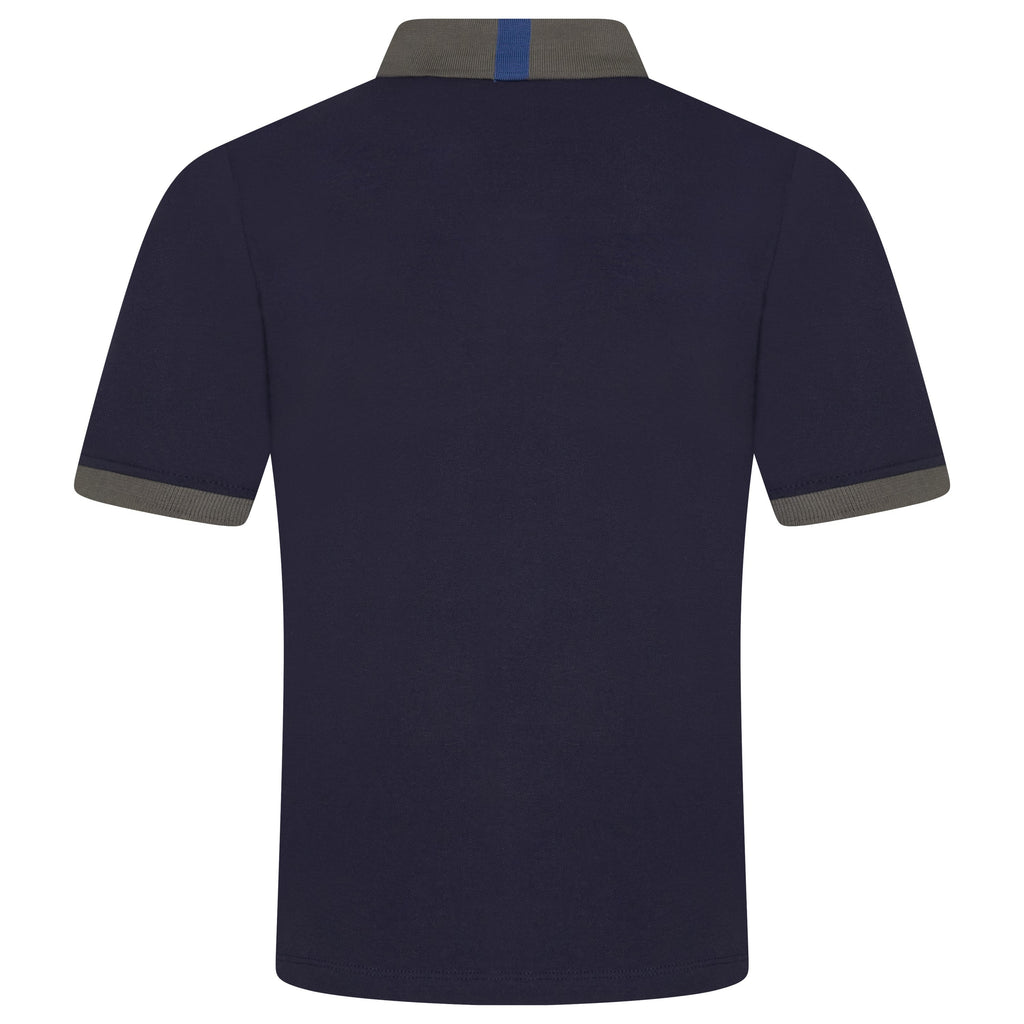 Evryone Contrast Collar Polo Shirt