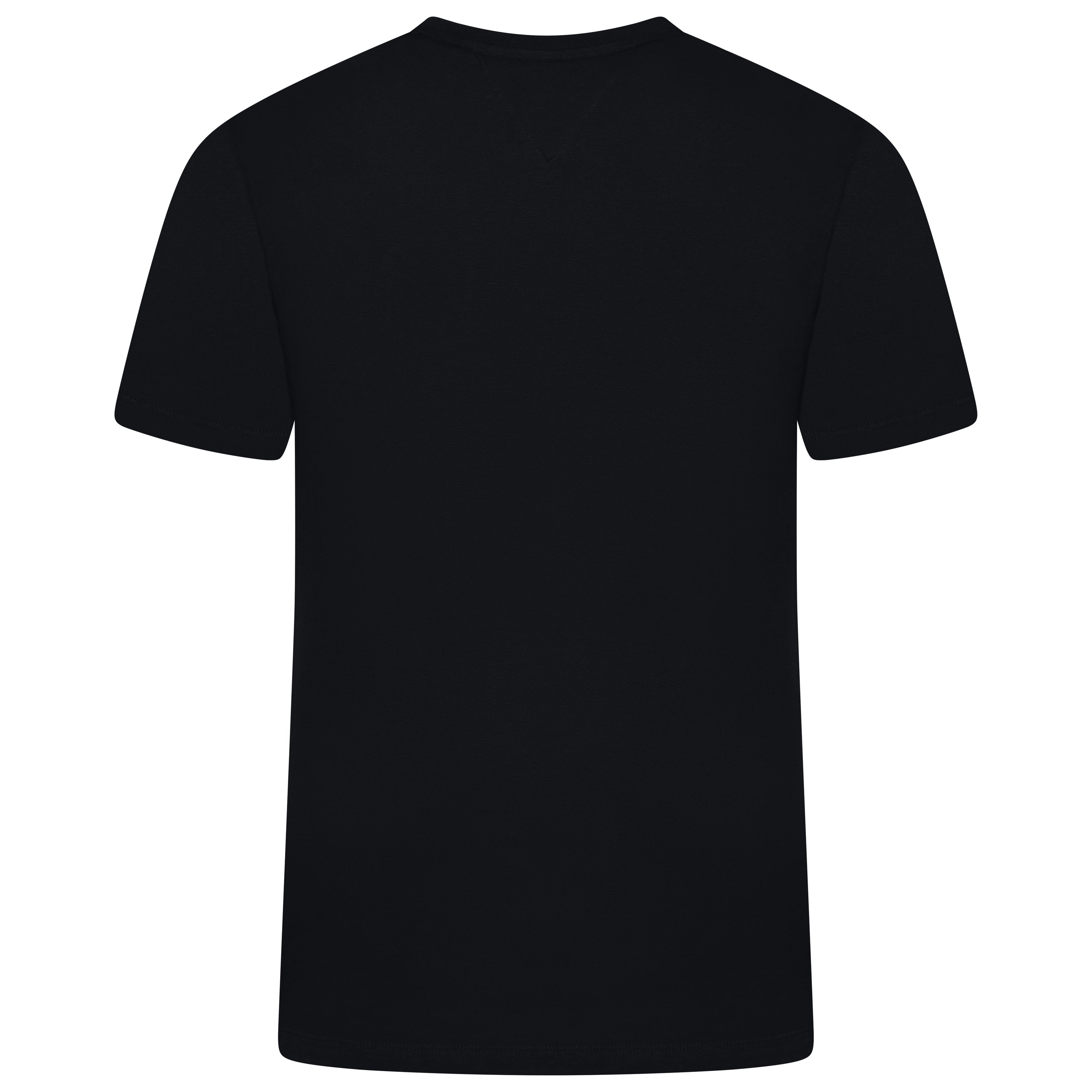 Tommy Hilfiger Mens Embroidered Logo Cotton Crew Neck T-Shirt S-2XL - QHA UK