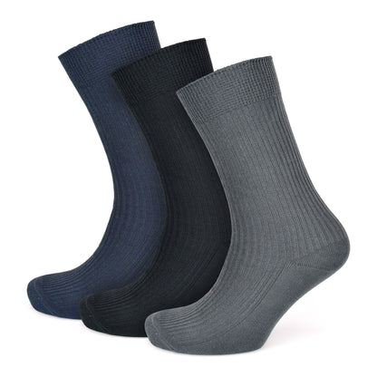 Tom Franks 3 Pairs Non Elasticated Socks - QHA UK