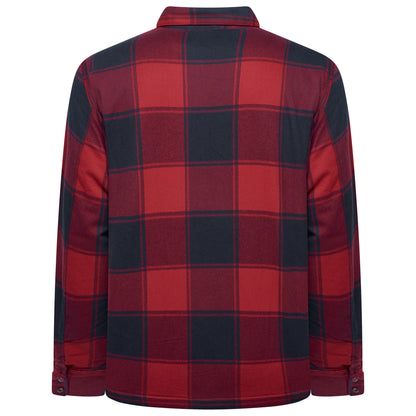 Wrangler Sherpa Flannel Shirt Jacket Heavyweight Snap Western Coat RRP: 74.99 - QHA UK