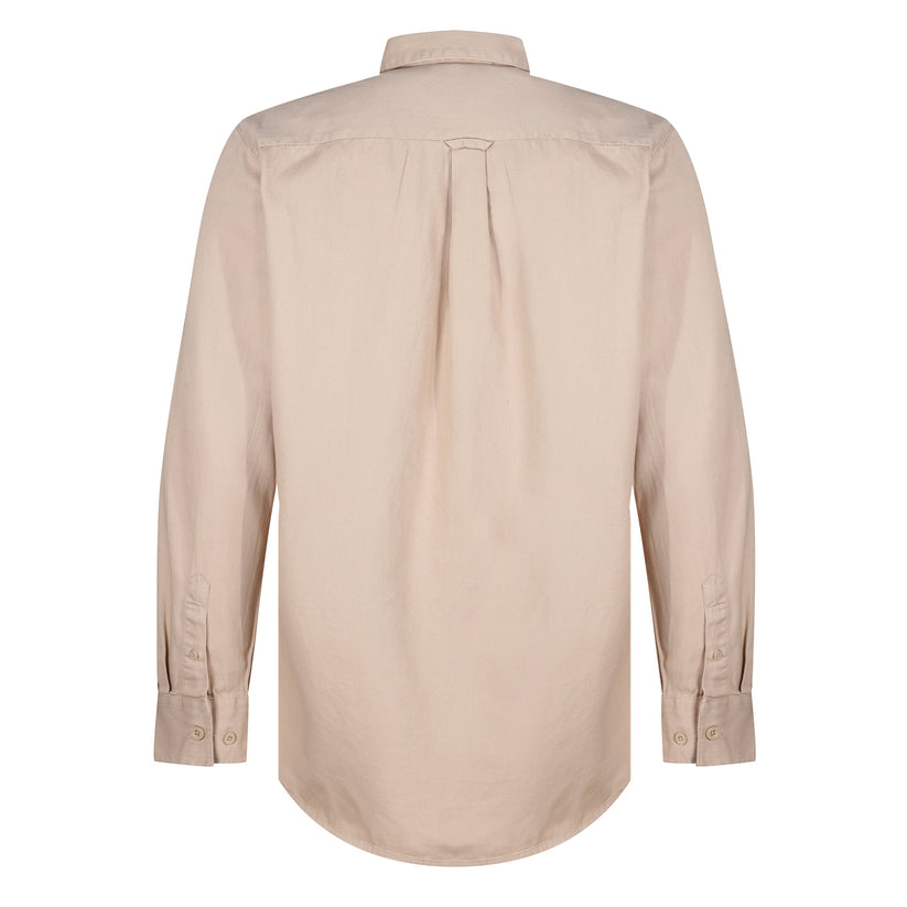 TL London Mens 100% Cotton Shirt Long Sleeve Button Down Smart Casual Regular Fit - QHA UK