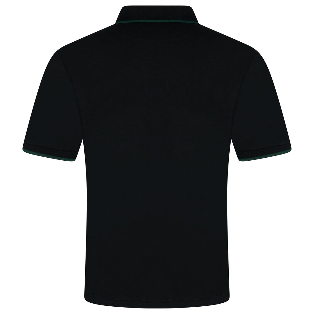 Evryone Contrast Diagonal Stripe Polo Shirt