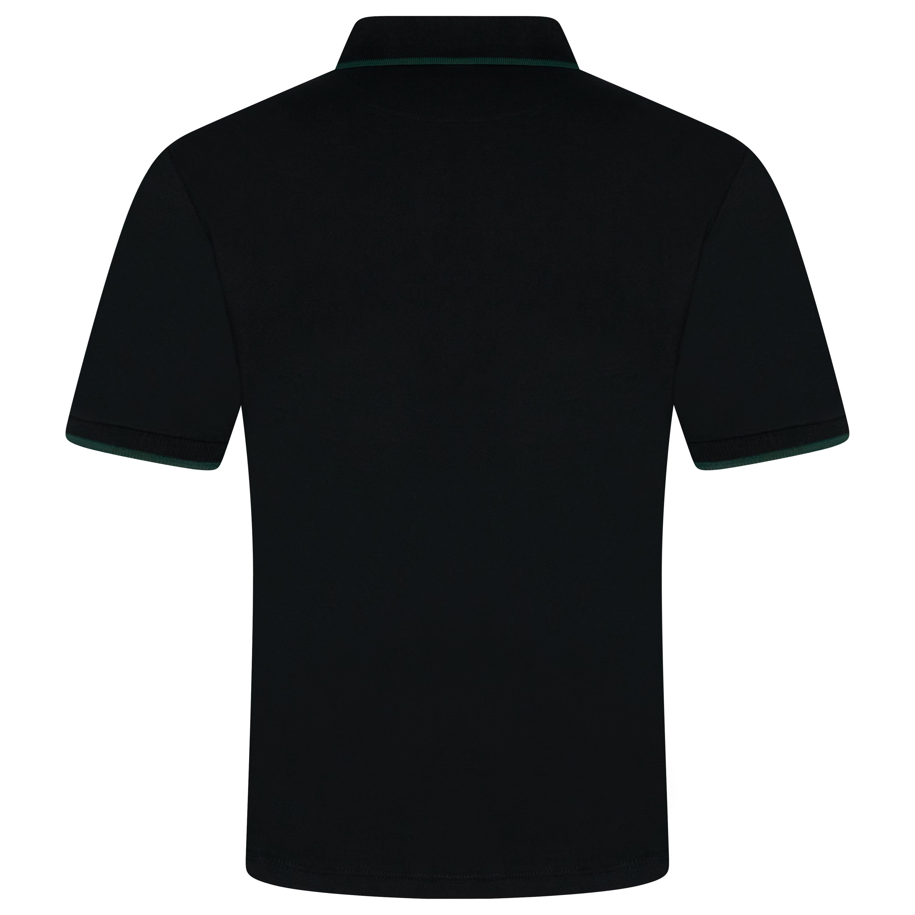 Evryone Contrast Diagonal Stripe Polo Shirt