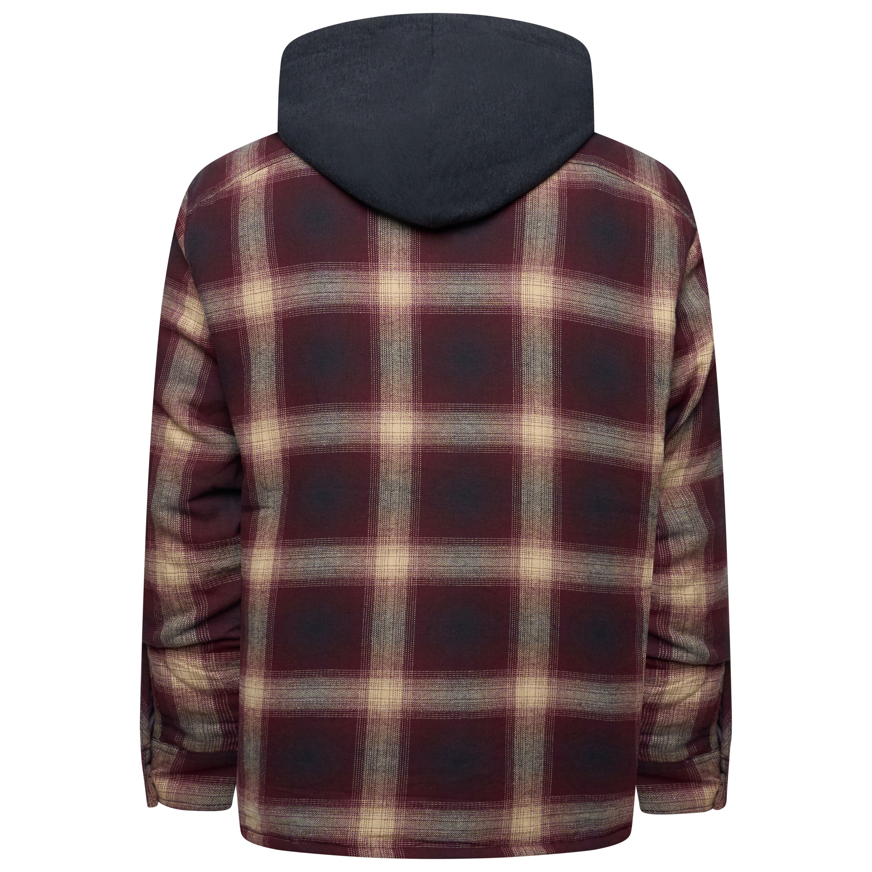 Wrangler Hooded Padded Overshirt Jacket