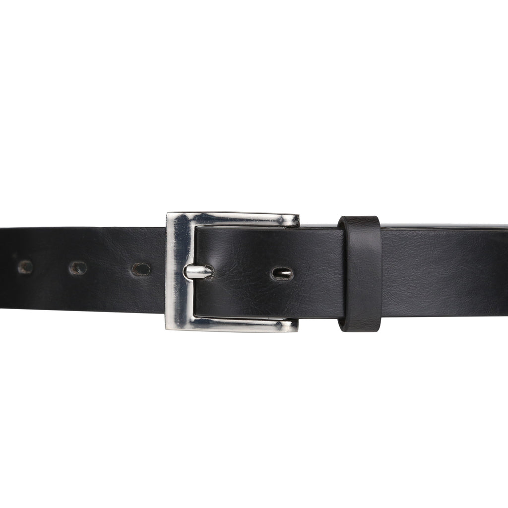 Forest 1" Wide Square Buckle Bonded Leather Belt