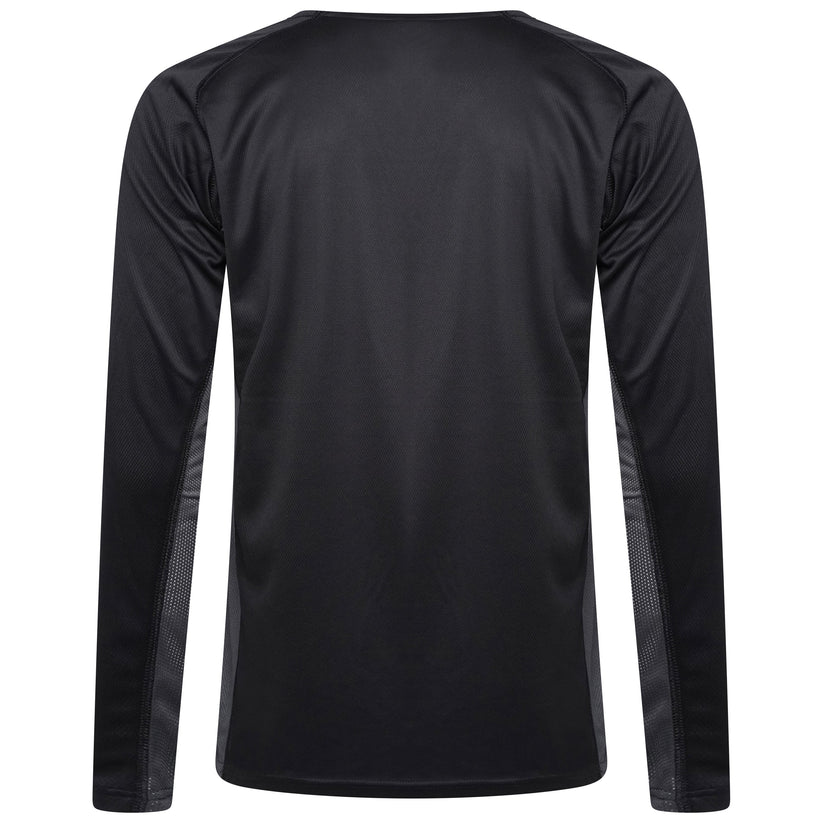 Roly Mens Quick Dry Long Sleeve Sports T-Shirt Breathable Gym Top - QHA UK