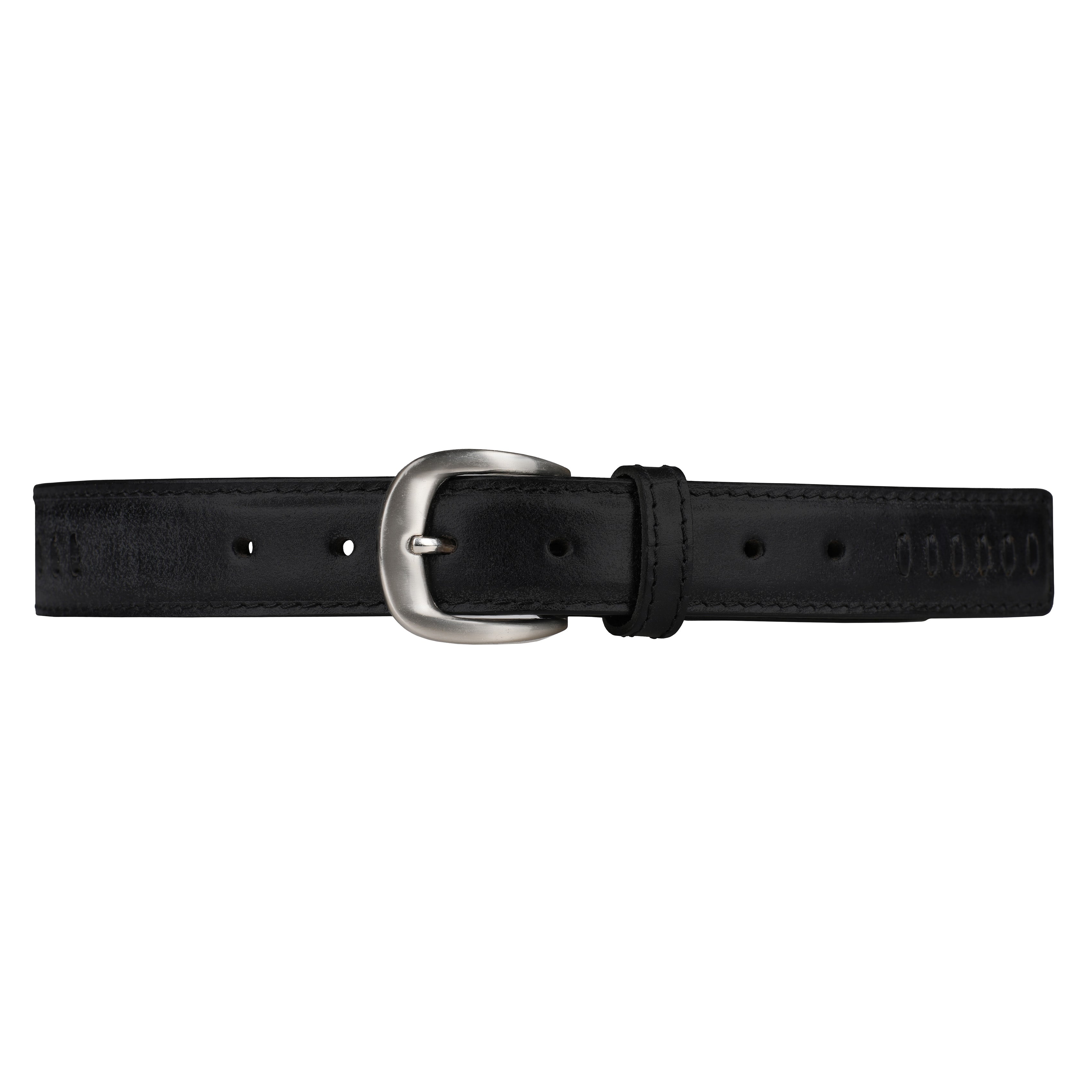 Outback 1.25" Wide Straight Stitch Full Grain Leather Belt