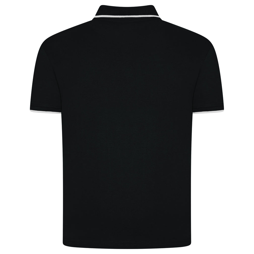 Evryone Contrast Tipped Polo Shirt