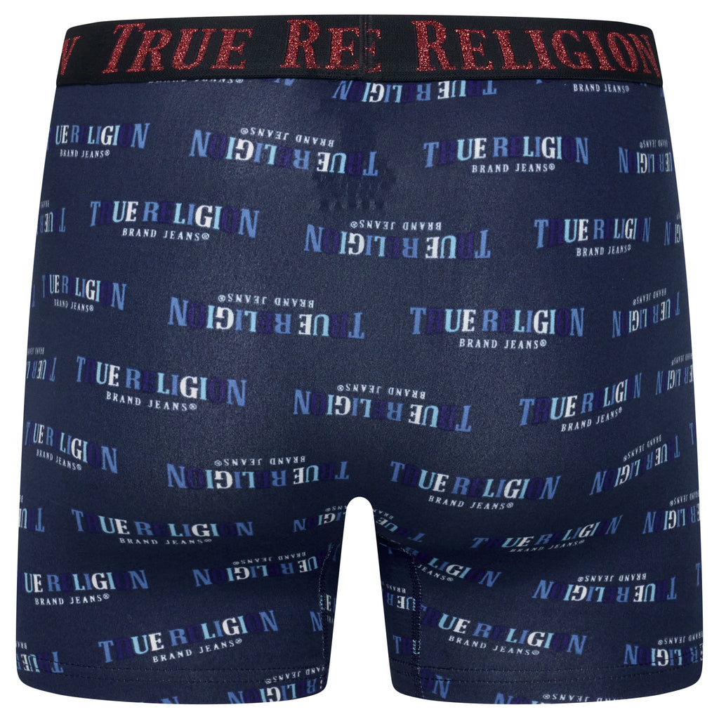 True Religion Mens Boxer Briefs 4 Pack Cotton Stretch Trunks Multipack - QHA UK