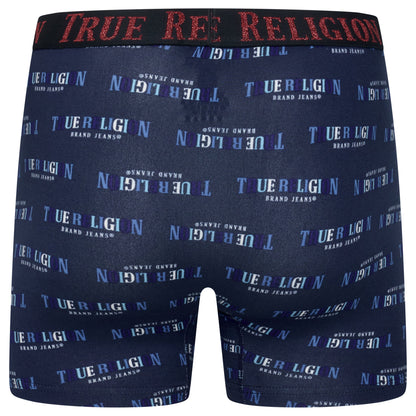 True Religion Men's Fly Front Boxer Briefs Cotton Stretch Pack of 4 S–XL