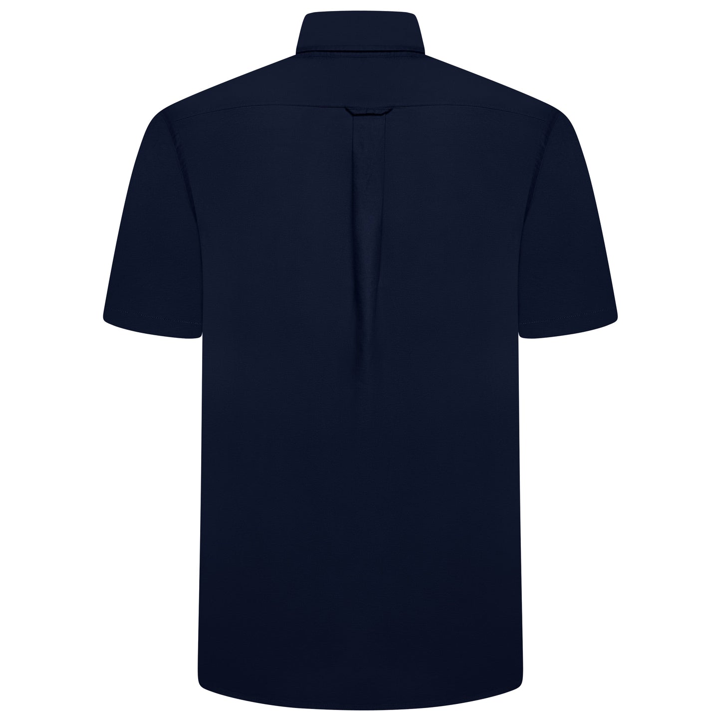 M&S Mens Cotton Oxford Shirt Short Sleeve Button Down Regular Fit - QHA UK