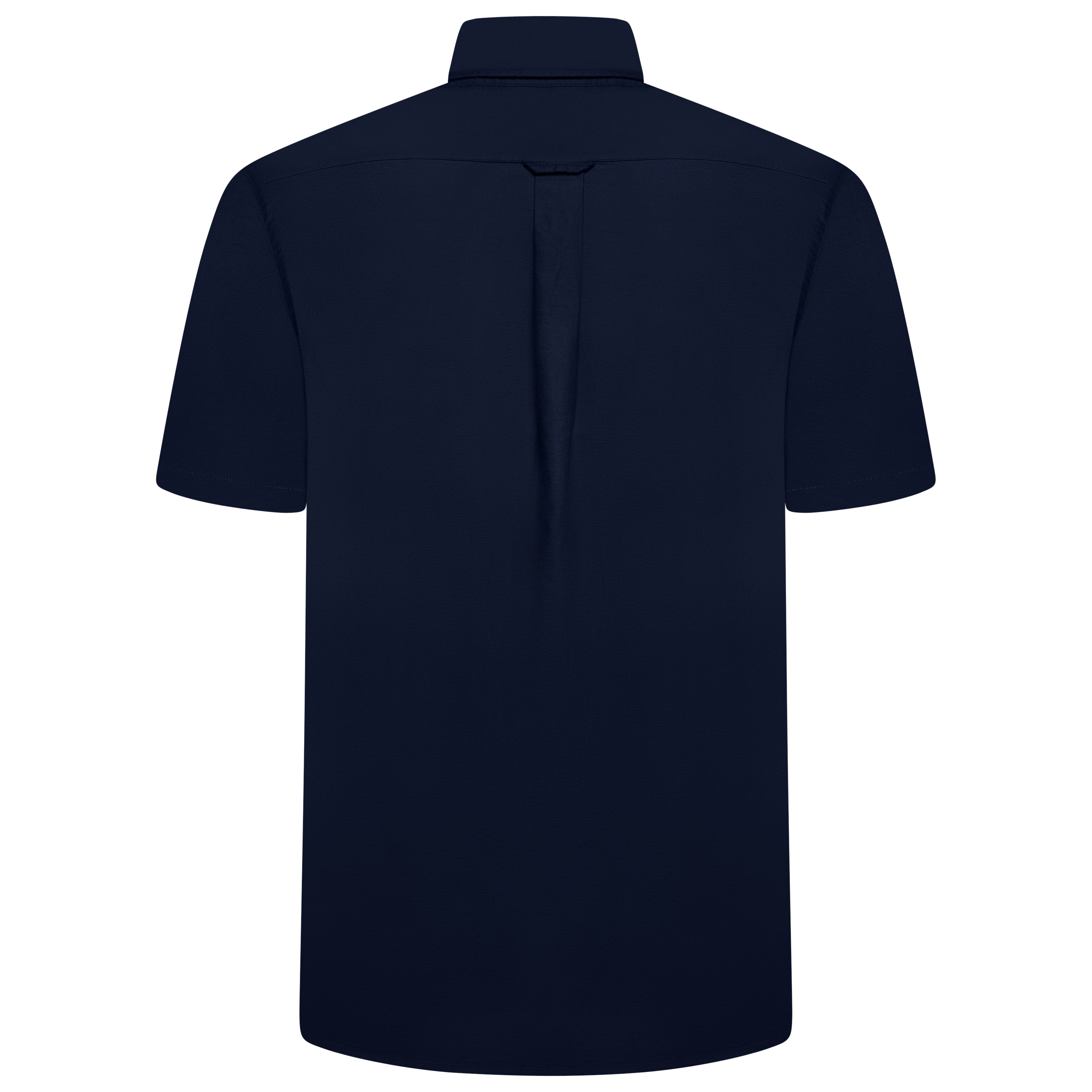 M&S Mens Cotton Oxford Shirt Short Sleeve Button Down Regular Fit