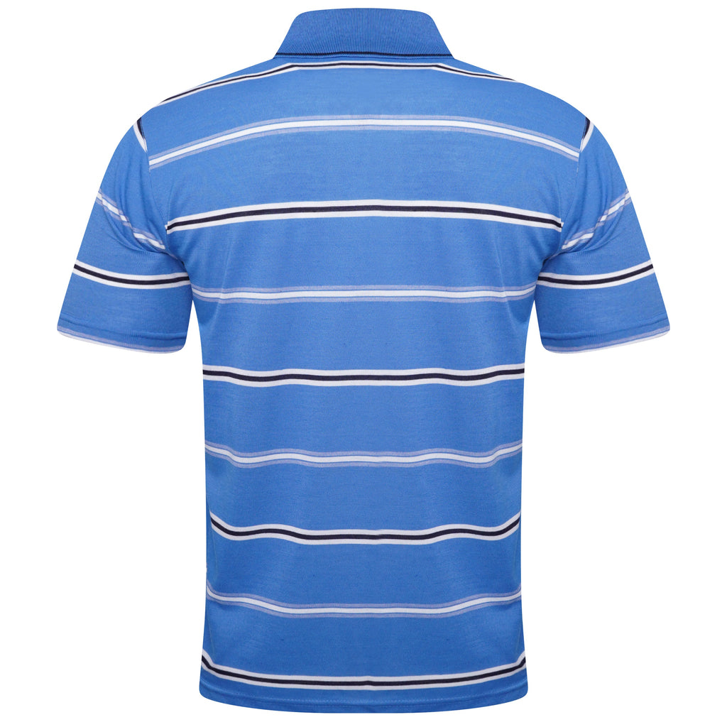 Charles Norton Brenden Striped Polo Shirt