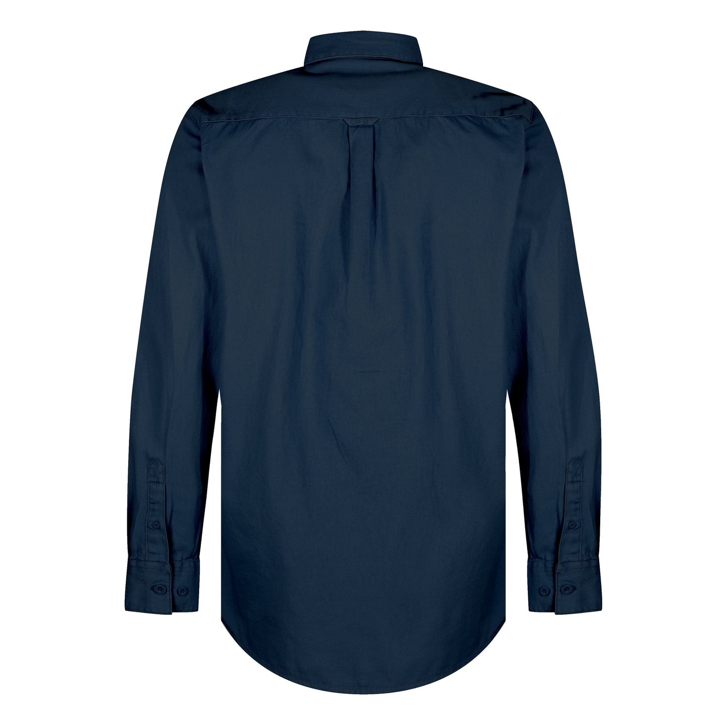 TL London Mens Cotton Button Down Shirt Long Sleeve Smart Casual Work Formal Top - QHA UK