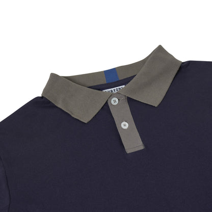 Mens Cotton Polo Shirt Contrast Collar Pique Casual T-Shirt S-2XL UK - QHA UK