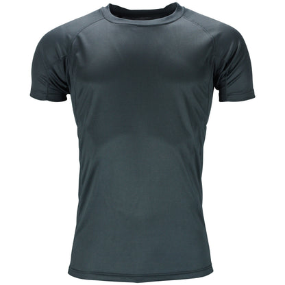 Mens Gym T-Shirt Moisture Wicking Sports Running Training Breathable Tee - QHA UK