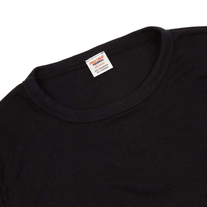 Mens Thermal Short Sleeve T Shirt Warm Base Layer Heat Retention Top - QHA UK