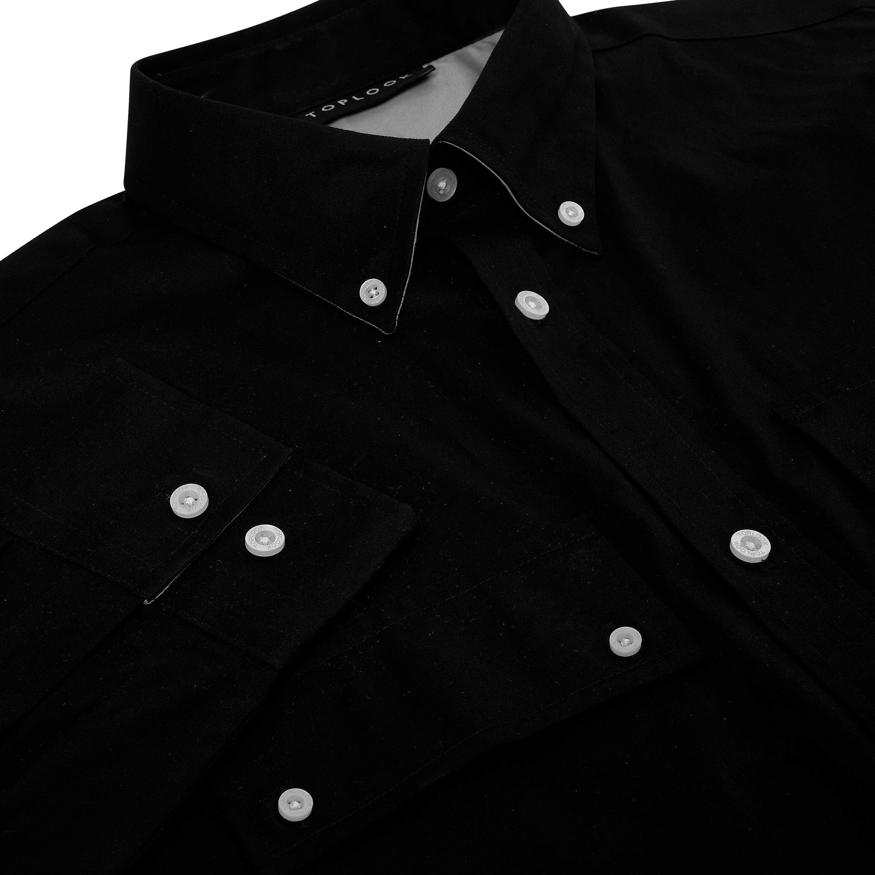 TL London 2 Pocket Long Sleeve Button Down Shirt