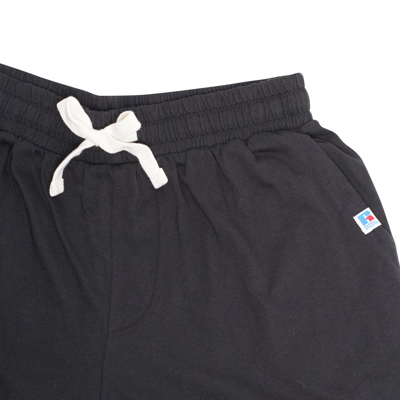 Russell Athletic Men's Jersey Shorts Gym Casual Cotton Elastic Waist - QHA UK
